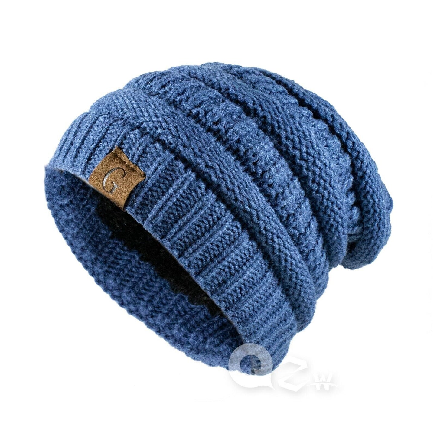 Women'S Men Knit Slouchy Baggy Beanie Oversize Winter Hat Ski Fleece Slouchy Cap