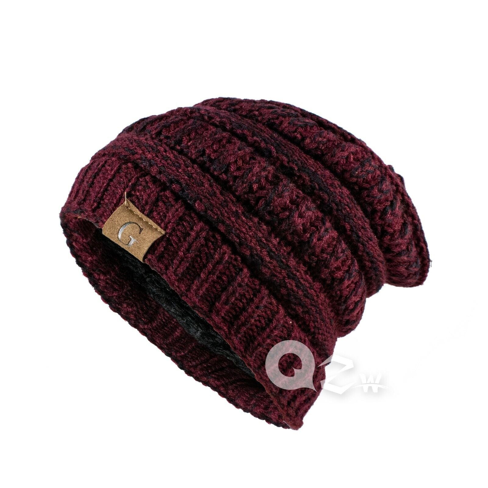 Women'S Men Knit Slouchy Baggy Beanie Oversize Winter Hat Ski Fleece Slouchy Cap